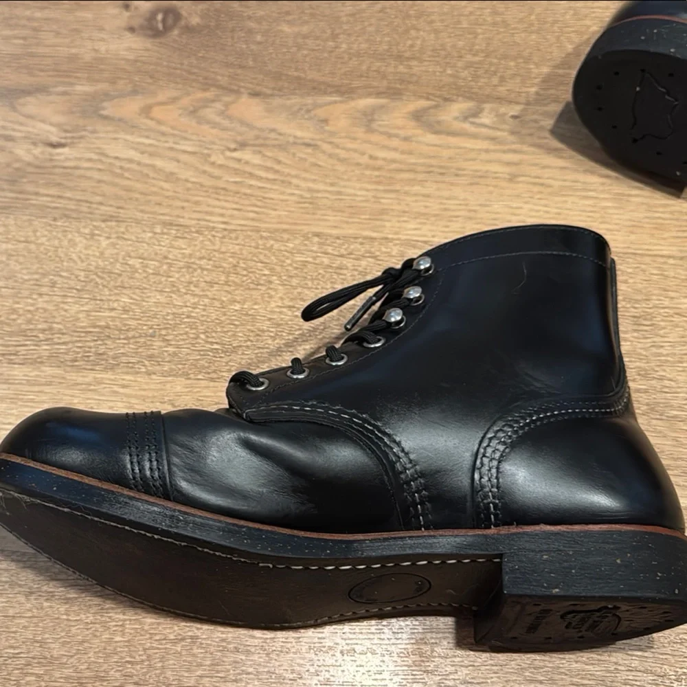 Red Wing Black Chrome Iron Ranger. Men’s 8. - Picture 6 of 8